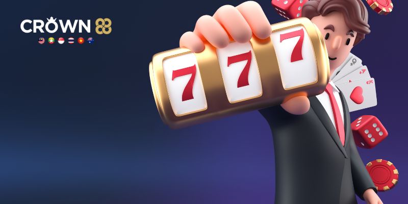 Chơi game Slots Crown88 giúp bạn có được cơ hội đổi đời lớn